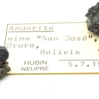 Andorite, Mine de San José, Oruro, Bolivie.
