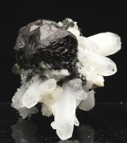 Sphalérite, quartz, pyrite, Province de Huancavelica, Pérou.