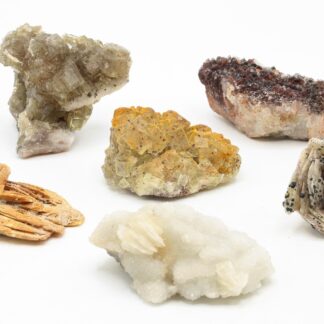 Lot de minéraux du Morvan, Voltennes, l'Argentolle, etc.