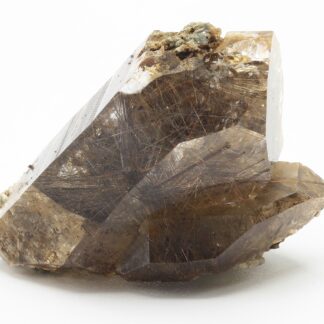 Quartz à rutile, Sontga Brida, Trun, Grisons, Suisse.