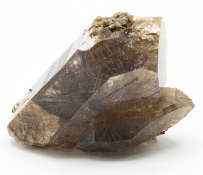 Quartz à rutile, Sontga Brida, Trun, Grisons, Suisse.