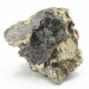 Ludlamite sur Pyrite, mine de Salsigne, Mas Cabardès, Aude.