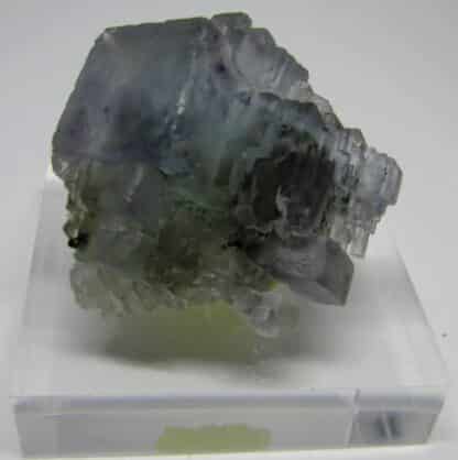 Fluorite et Chalcopyrite, mine de Montroc (Mont-Roc),Tarn.