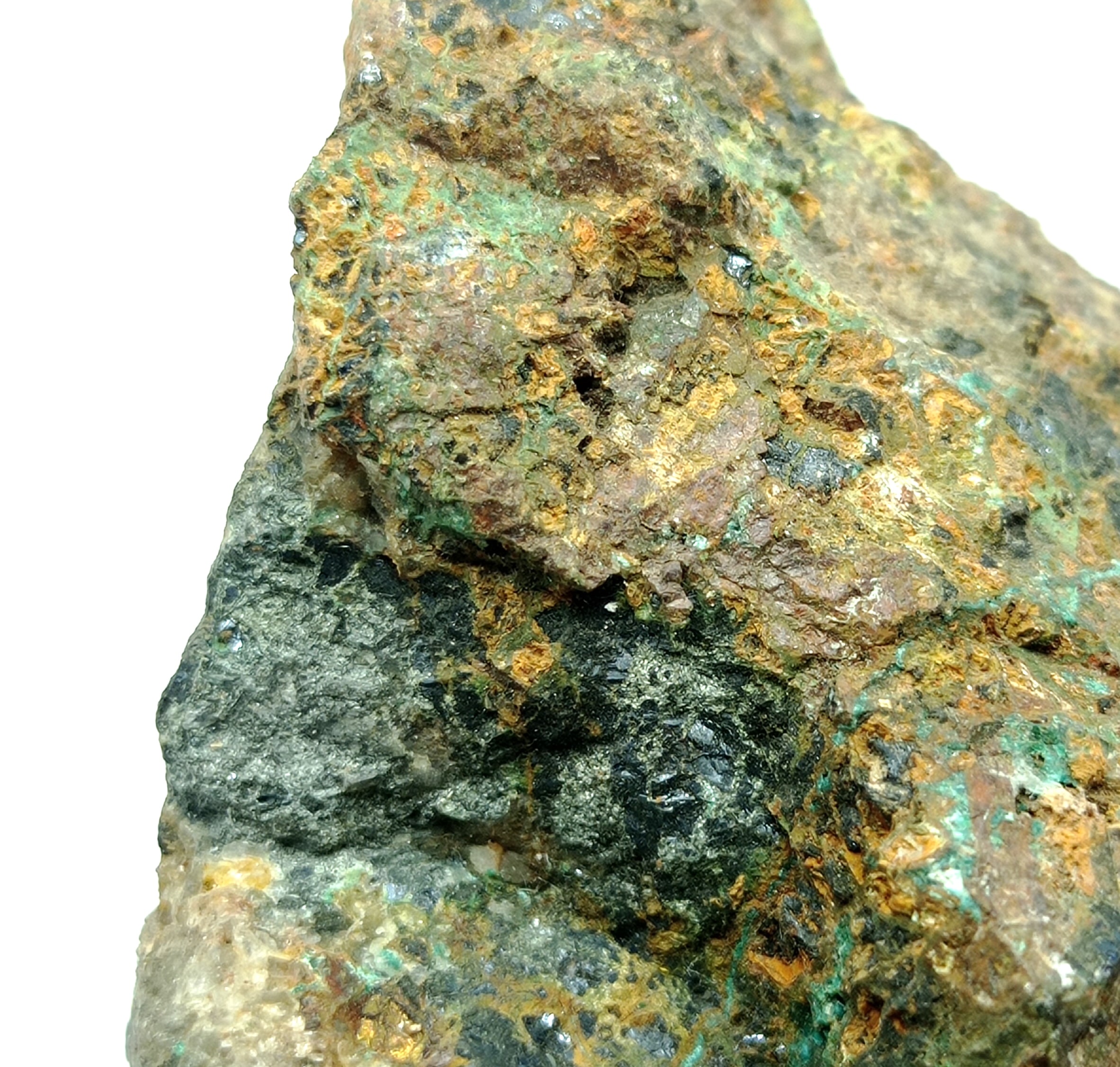 Malachite, Mine Pilou, Poum, Nouvelle-Calédonie.