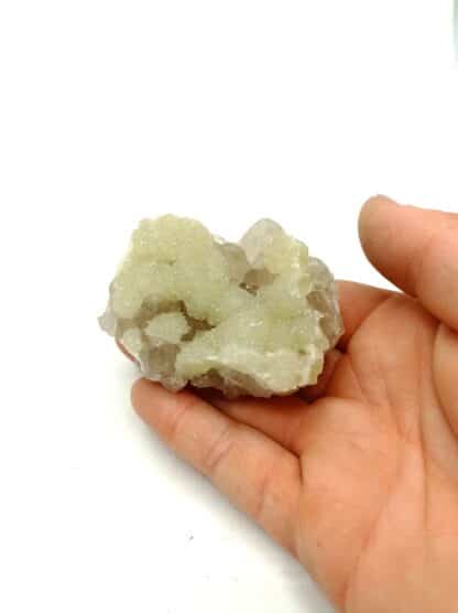 Calcite sur Quartz fumé, Carrière de Laguépie, Tarn-et-Garonne. – Image 6