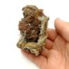 Calcite sur Quartz, l’Argentolle, Saône-et-Loire, Morvan.