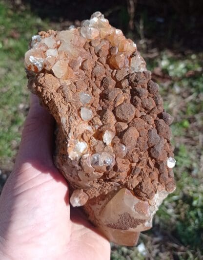 Calcite, Pont-à-Nôle, Mont-sur-Marchienne, Belgique.