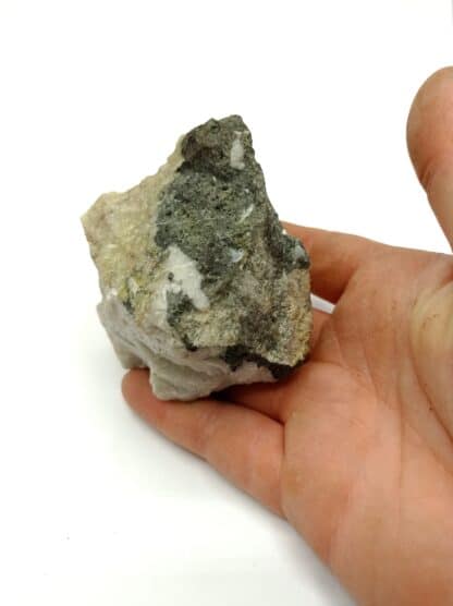 Cassitérite, Stannite, Löllingite, Filon des Chaillats, Puy-de-Dôme, Auvergne.