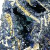 Agardite, Goudeyite, Azurite, Halloysite et Malachite, Chessy, Rhône.