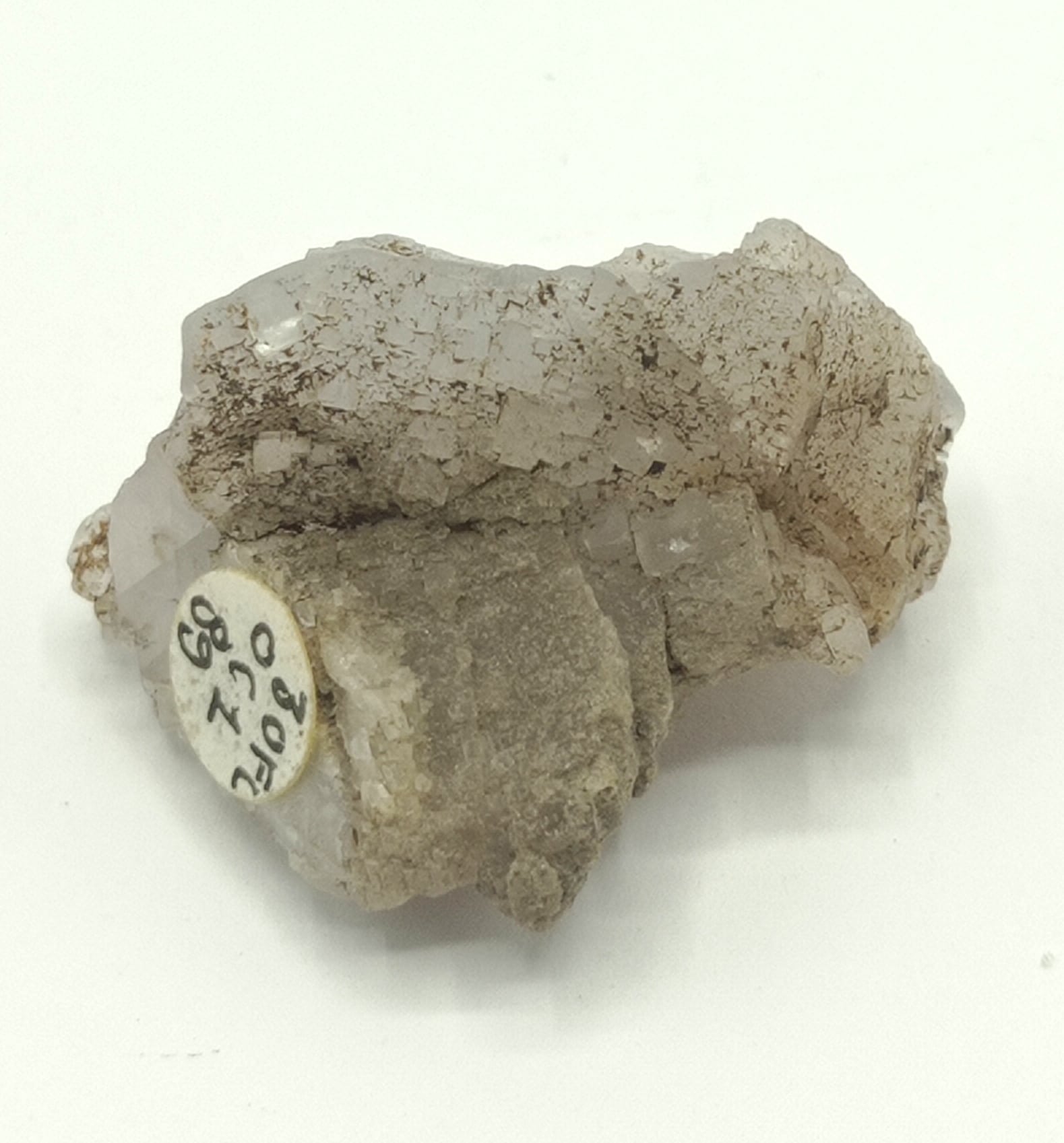 Fluorine (Fluorite), l’Argentolle, Saône-et-Loire, Morvan.