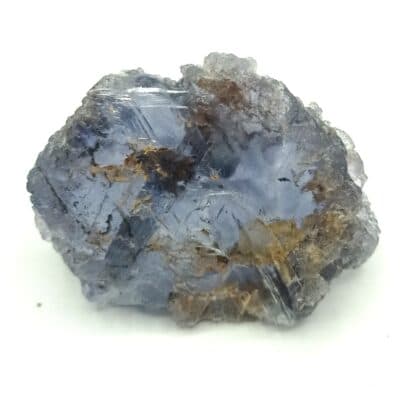 Fluorine (Fluorite) bleue, Carrière du Boltry (ex Brison), Seilles, Belgique.