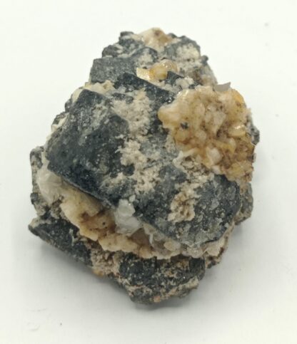 Galène, Dolomite et Cérusite, Mibladen, Maroc.