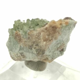 Diopside et Grenat, Mine des Clausis, Saint-Véran, Hautes-Alpes.