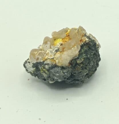 Lot de Galène, Pyromorphite et Cérusite, Argentolle, Saône-et-Loire, Morvan.