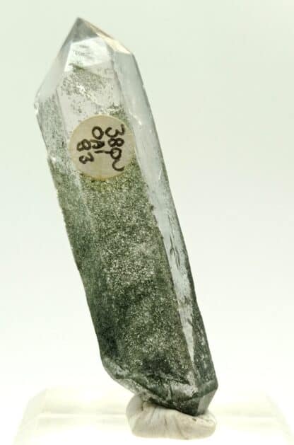 Quartz biterminé, Les Deux-Alpes, Oisans, Isère.