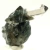 Quartz chloriteux, Trou de la Fée, Les Deux Alpes, Oisans, Isère.