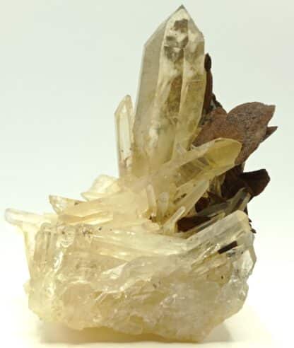 Quartz et Sidérite, Vizille, Isère.