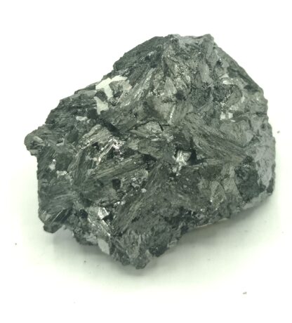 Pyrolusit (Pyrolusite), Freiberg, Saxe, Allemagne.