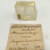 Calcite biréfringente, Angers, Maine-et-Loire.