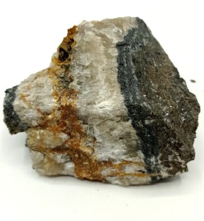 Blende (Sphalérite) et Galène, Mine de Vézis, Aveyron.