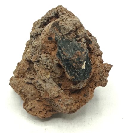 Hornblende basaltique, Face Sud du Puy de Corent, Puy-de-Dôme, Auvergne.