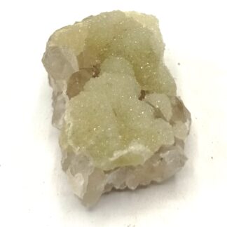 Calcite sur Quartz fumé, Carrière de Laguépie, Tarn-et-Garonne.