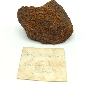 Hématite brune pisolitique, Castres, Tarn, Ex Collection De Chalendar.