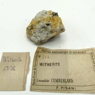 Witherite, Cumberland, Royaume-Uni.