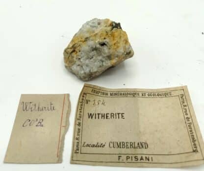 Witherite, Cumberland, Royaume-Uni.