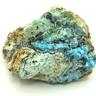 Allophane bleu, Rosas, Sulcis, Iglesente, Sardaigne, Italie.