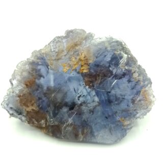Fluorine (Fluorite) bleue, Carrière du Boltry (ex Brison), Seilles, Belgique.