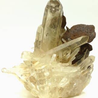 Quartz et Sidérite, Vizille, Isère.