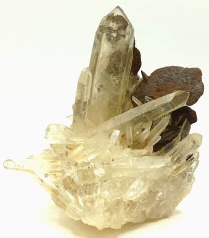 Quartz et Sidérite, Vizille, Isère.