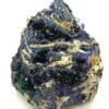 Agardite, Goudeyite, Azurite, Halloysite et Malachite, Chessy, Rhône.
