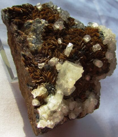 Barytine,siderite et calcite, Peyrebrune, Tarn