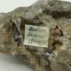 Anatase sur Quartz, Val Cavradi, Grisons, Suisse.