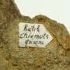 Rutile rouge sur Quartz, Chiamut, Grisons, Suisse.