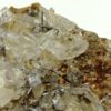 Rutile rouge sur Quartz, Chiamut, Grisons, Suisse.