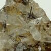 Rutile rouge sur Quartz, Chiamut, Grisons, Suisse.