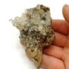Rutile rouge sur Quartz, Chiamut, Grisons, Suisse.