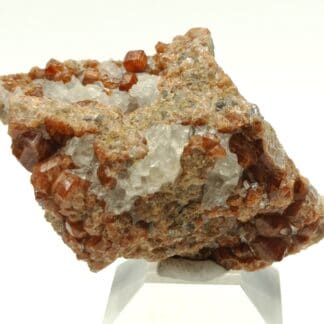 Grenat hessonite, Val d’Ala, Italie.