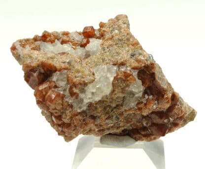 Grenat hessonite, Val d’Ala, Italie.