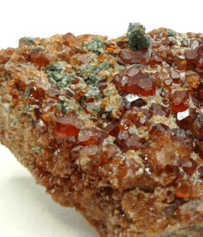 Grenat hessonite, Pian de la Mussa, Val d’Ala, Italie.