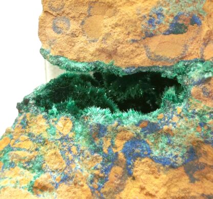 Malachite, Chessy-les-Mines (Chessy), Rhône.