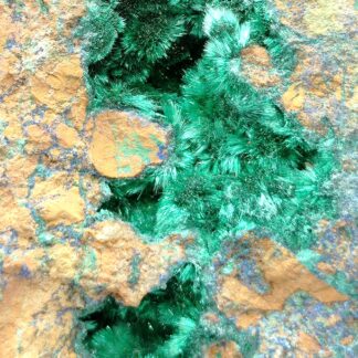 Malachite, Chessy-les-Mines (Chessy), Rhône.