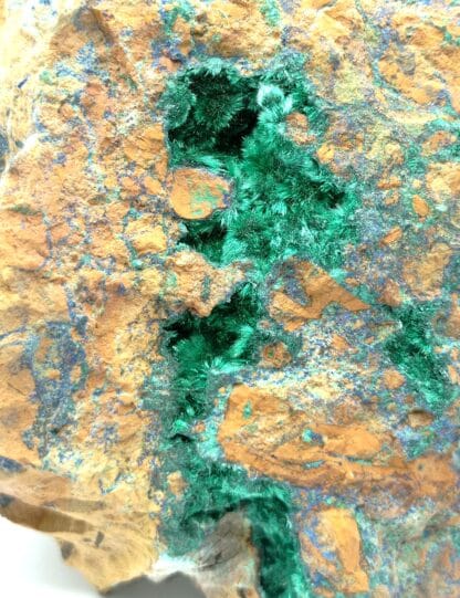 Malachite, Chessy-les-Mines (Chessy), Rhône.