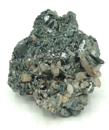 Hématite et Quartz, La Lechère, Tarentaise, Savoie.