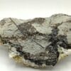 Calcite et Pyrite sur Sphalérite, Mine de Peyrebrune, Tarn.