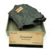 Chiastolit (Chiastolite), Fichtelgebirge, Bavière, Allemagne.