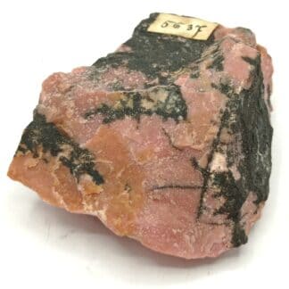 Rhodonit (Rhodonite) manganifère, Jekatarinenburg, Ural (Oural), Russie.